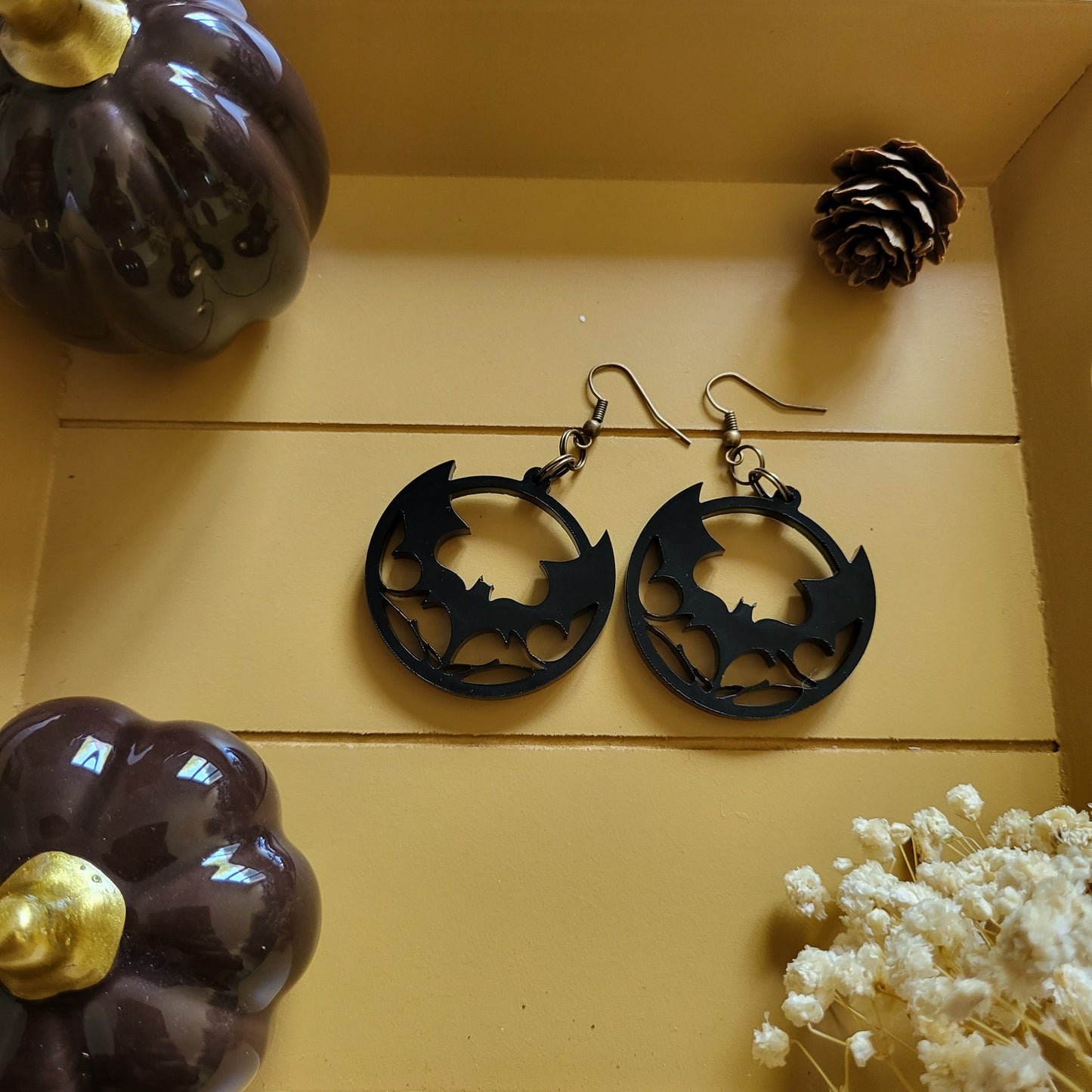 Boucles d'oreilles Chauves-souris