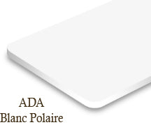 Signalétique ADA Blanc polaire